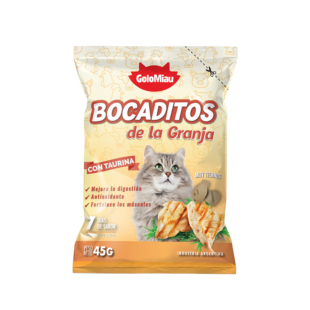 Bocaditos de la granja x 45g.