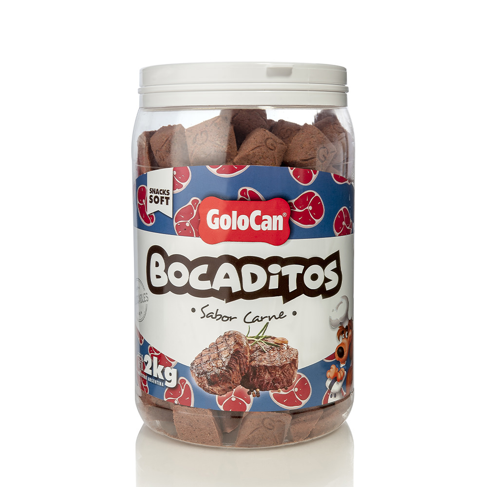 Bocaditos sabor Carne x 2Kg.